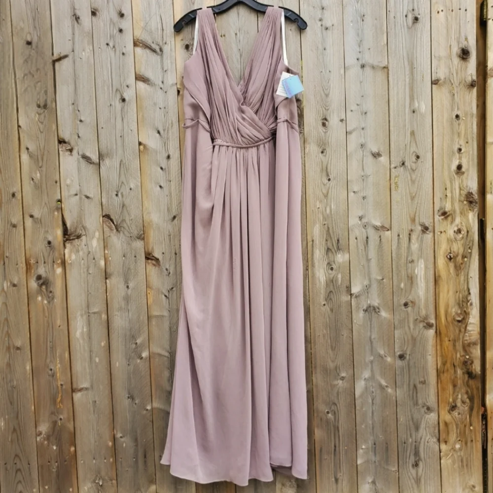 davids bridal bridesmaid dresses chiffon Davids Bridal Chiffon In Bridesmaids' & Formal Dresses for sale
